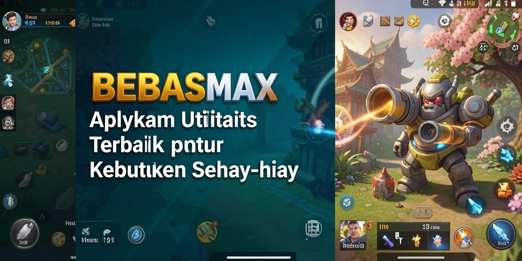 Tampilan antarmuka BEBASMAX yang menarik dan fungsional.
