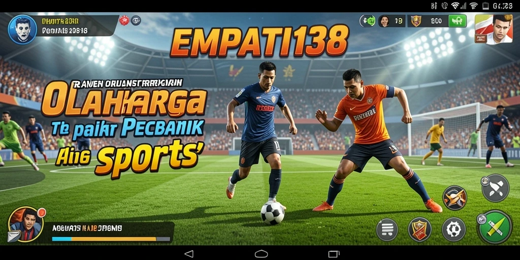 Screenshot dari gameplay <strong>EMPATI138</strong> menunjukkan pertandingan yang seru dan penuh aksi.