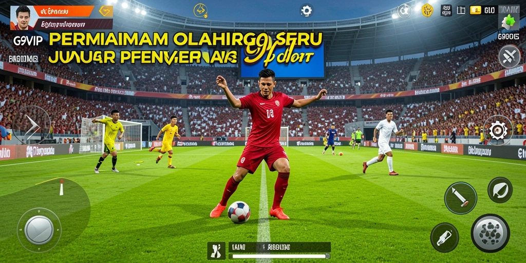 Tampilan gameplay menarik di G9VIP dengan berbagai pilihan olahraga.
