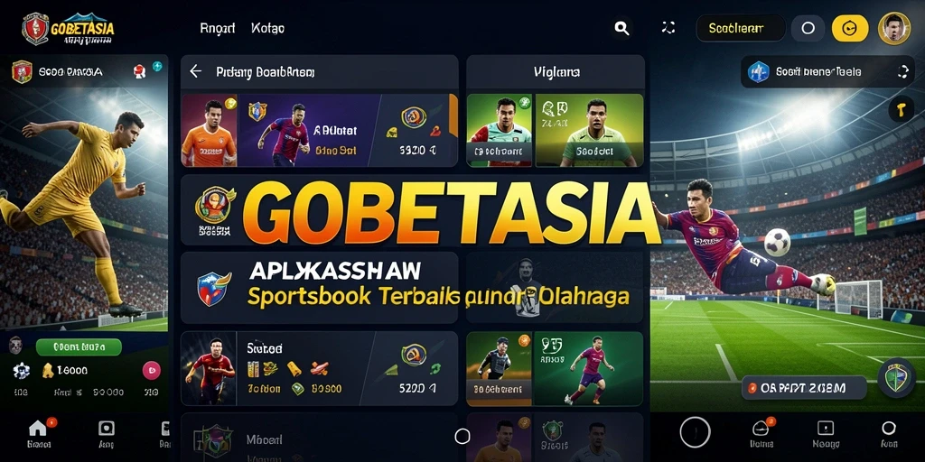 Tampilan utama GOBETASIA yang menarik saat bermain sportsbook.