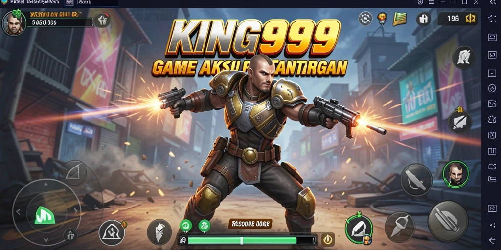 Tampilan gameplay seru di KING999 dengan aksi tak terduga.