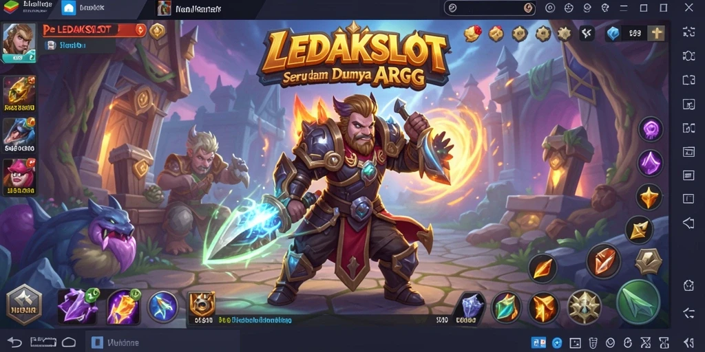 Gameplay ARPG yang seru dan mendebarkan di LEDAKSLOT.