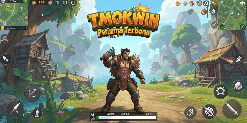 Gameplay <strong>TMOKWIN</strong> menampilkan eksplorasi dunia terbuka yang sangat menarik.