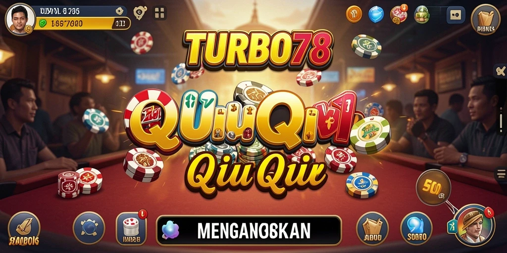 Tampilan gameplay QiuQiu yang menarik dan mendebarkan.